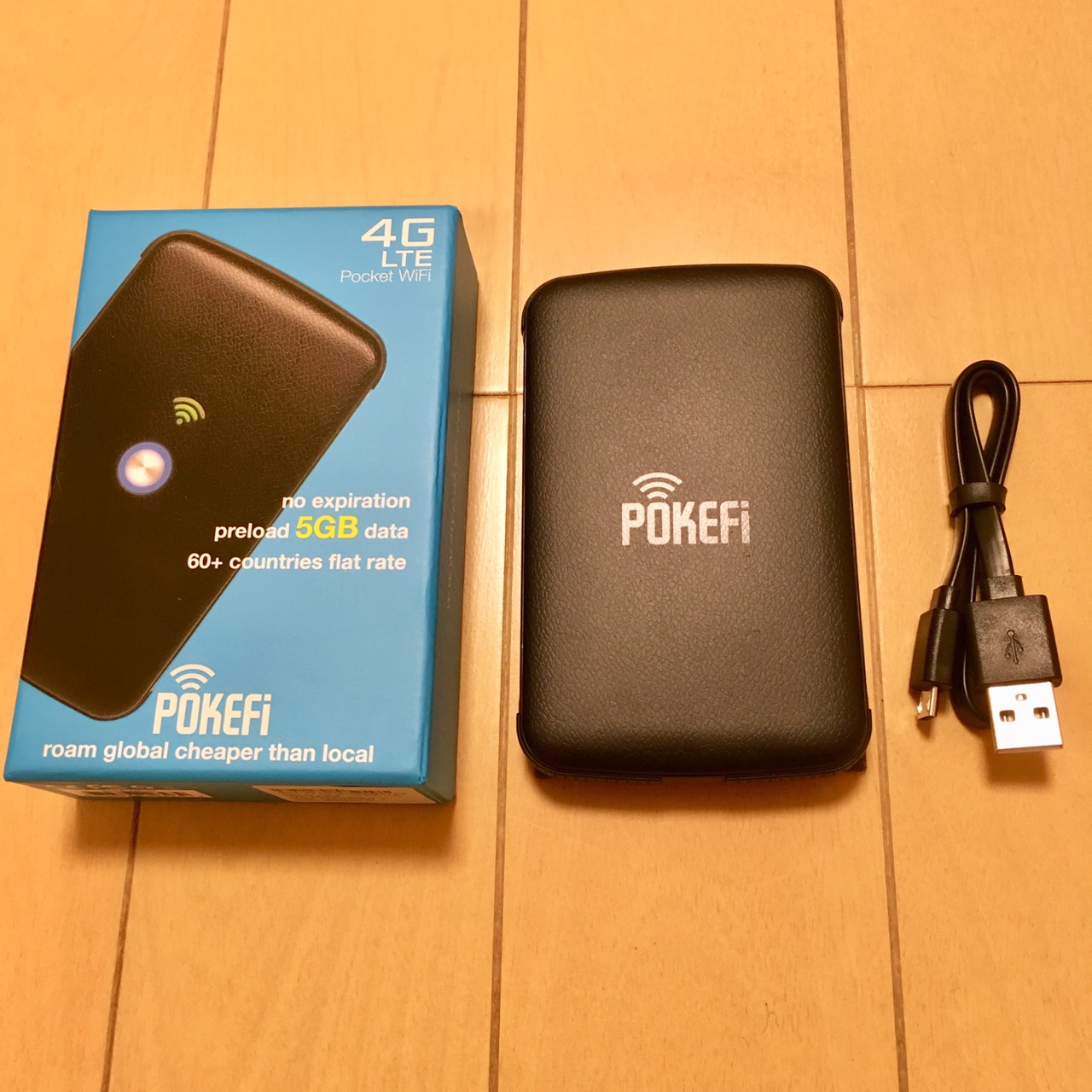 新品未開封 ポケットWi-fi pokefi 4G LTE 海外対応 - スマホアクセサリー