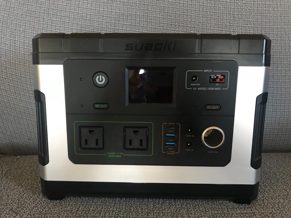 【走行充電】suaokiのポータブル電源G500の使い方や充電方法を紹介！【口コミ】 | 車中泊女子＆初心者向けバンライフブログ